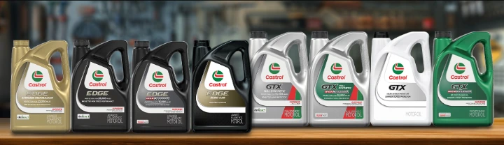 Castrol family oils